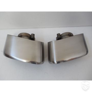 Porsche 991.1 C2/C4 3,4L Bj. 12-16 Endrohr Abgasendrohr Auspuffblende oval links+rechts