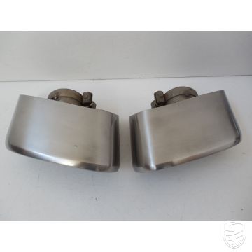 Porsche 991.1 C2/C4 3,4L 2012-2016 Endrohr Abgasendrohr Auspuffblende oval links+rechts