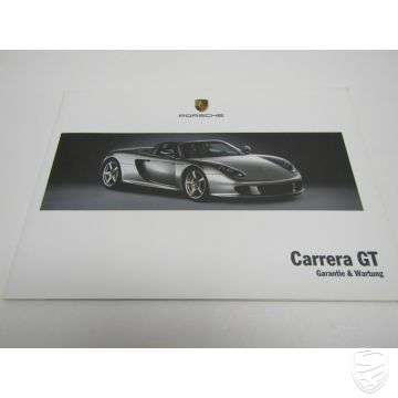 ERSTAUSGABE Porsche 980 Carrera GT Serviceheft Checkheft Wartungsheft Pflegepass 7/03